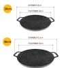 Factory direct supply of Korean-style round grills, household barbecue grills, shrimp grills, and kitchen barbecue utensils details Picture